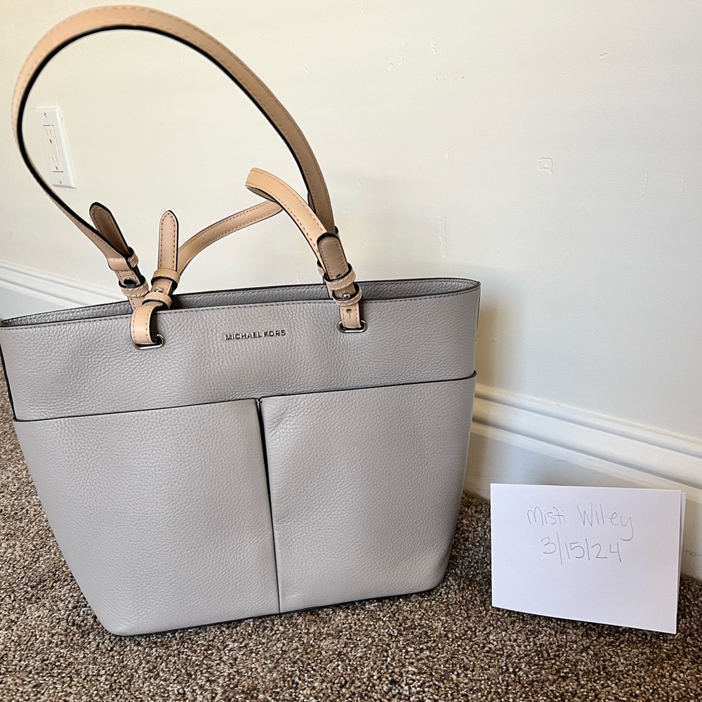 Gray Michael kors bag